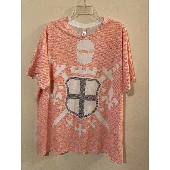 Men’s Litographs T Shirt Orange Graphic Canterbury Tales Size XL - Picture 1 of 6